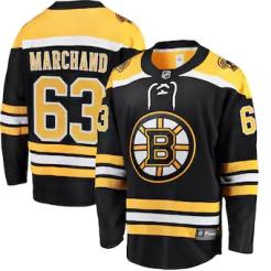 Hokejový dres Fanatics NHL Boston Bruins Brad Marchand SR L = výška postavy 180cm