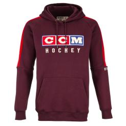 Hokejová mikina CCM Vintage Hoodie Acai YTH 