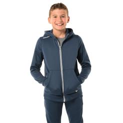 Hokejová mikiny Bauer Fleece Zip Hoodie Team YTH (1060808) 