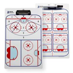 Trenérská tabule Blue Sports Coach Clip Board Goalie 25 x 40cm 